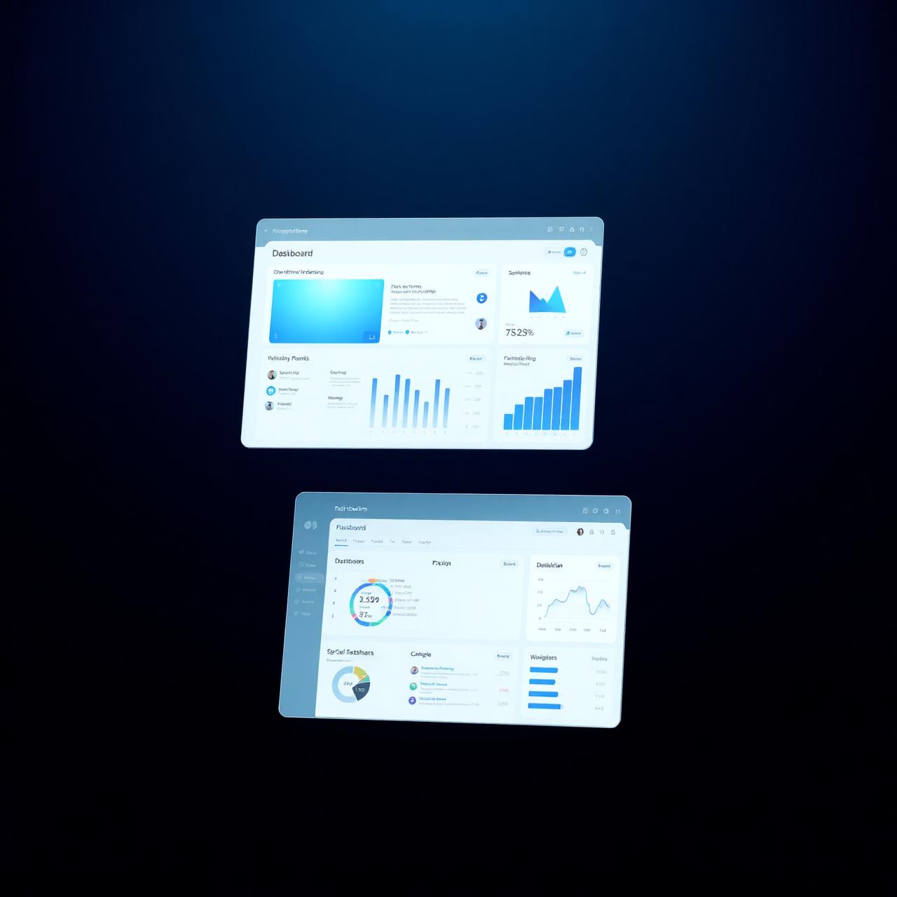 Sitios web y dashboards diseñados por EC Studios